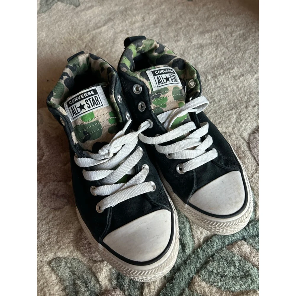 Converse black size 5